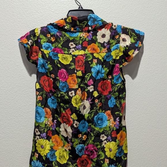 Alice + Olivia Floral Blouse - Picture 3 of 4